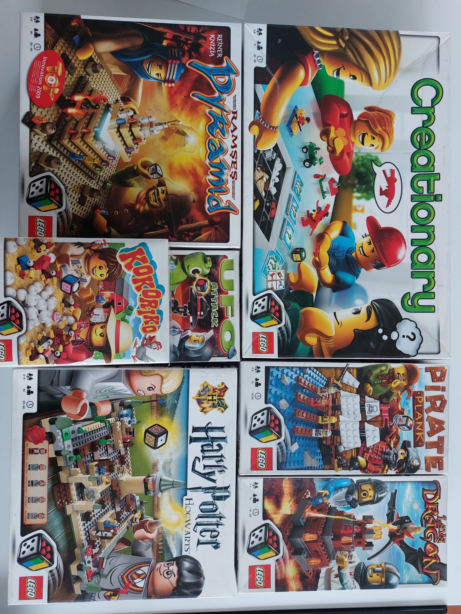 Lego Würfelspiele