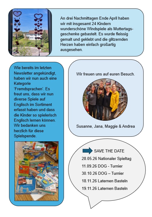 Newsletter Frühling 4